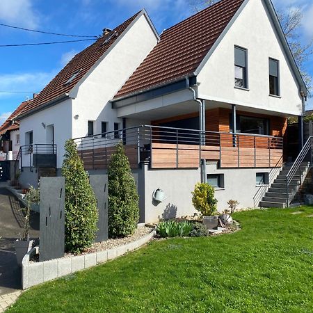 Chez L En Alsace Maison Independante 8 Pers Jardin & Cour Privative Griesheim-près-Molsheim Zewnętrze zdjęcie