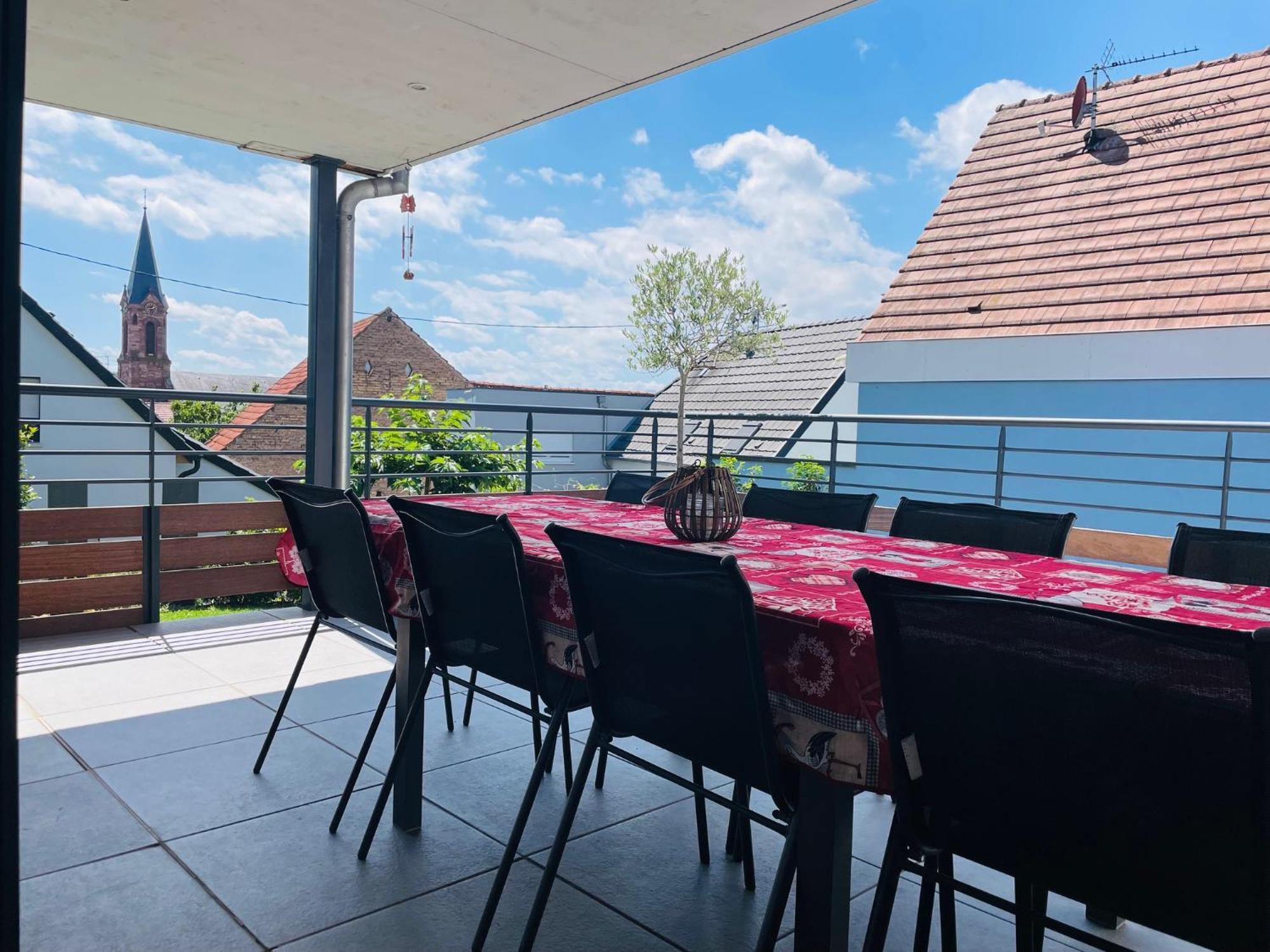 Chez L En Alsace Maison Independante 8 Pers Jardin & Cour Privative Griesheim-près-Molsheim Zewnętrze zdjęcie