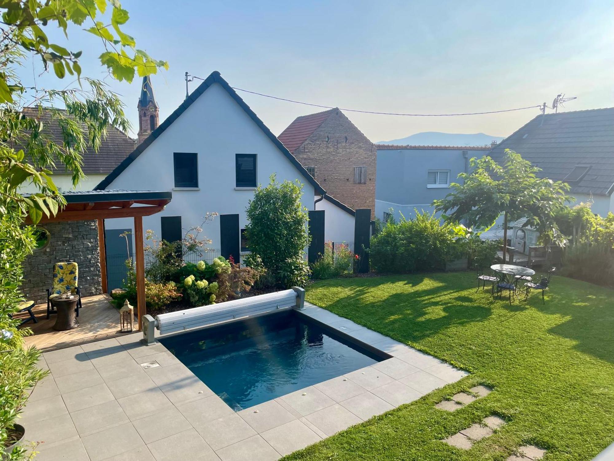 Chez L En Alsace Maison Independante 8 Pers Jardin & Cour Privative Griesheim-près-Molsheim Zewnętrze zdjęcie